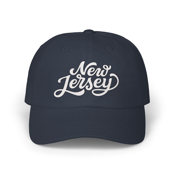 New Jersey Dad Hat - Embroidered New Jersey Classic Dad Cap