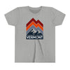 Vermont Youth Shirt - Retro Mountain Vermont Kid's T-Shirt