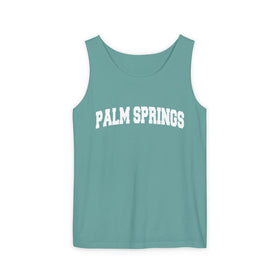 Palm Springs, California Tank Top Unisex | Comfort Colors - 100% Cotton - 0