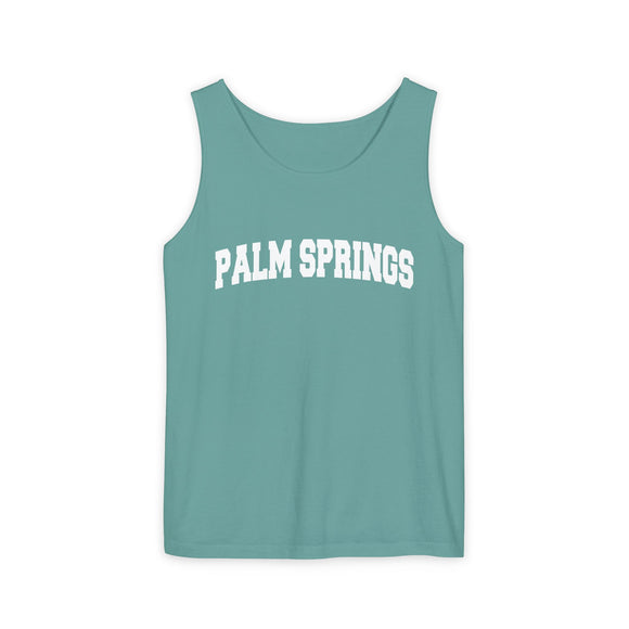 Palm Springs, California Tank Top Unisex | Comfort Colors - 100% Cotton