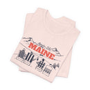 Maine Après-ski T-Shirt - Vintage Mountain Graphic Tee-13
