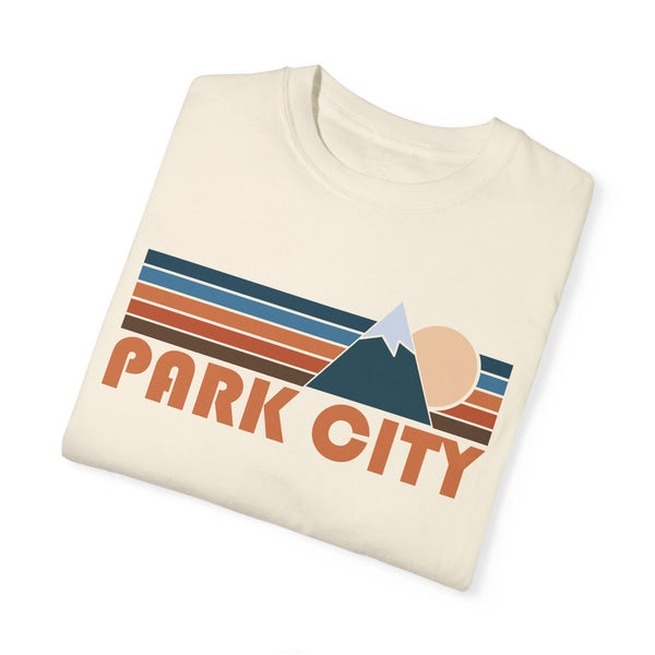Park City, Utah Graphic Tee, Comfort Colors Retro Unisex Park City T shirt, Mountain Adventure Shirt