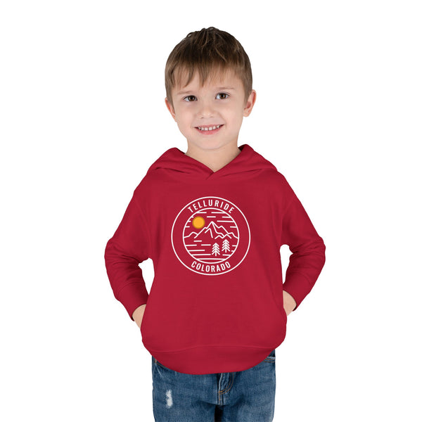 Telluride, Colorado Toddler Hoodie - Unisex Telluride Toddler Sweatshirt