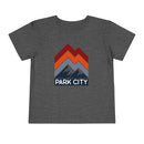 Park City, Utah Toddler T-Shirt - Retro Palm Tree Toddler Park City Shirt-4