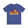 California T-Shirt - Retro Unisex California Shirt