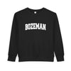 Bozeman, Montana Toddler Sweatshirt - Bozeman Toddler Crewneck Sweatshirt
