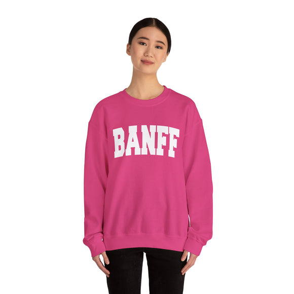 Banff, Canada Sweatshirt - Unisex Graphic Crewneck