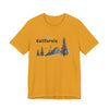 California T-Shirt - Retro Ski Mountain Gondola Unisex California Shirt