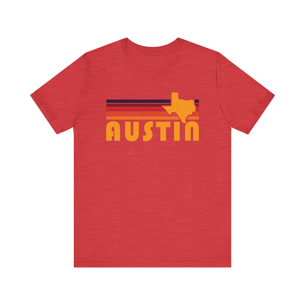 Austin, Texas T-Shirt Retro - Adult Unisex Austin T Shirt