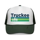 Truckee, California Retro Trees Trucker Hat - Vintage Style Truckee Cap-3