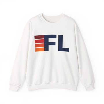 Florida Retro Sweatshirt | Retro Stripes Florida