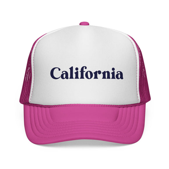 California Retro Mountains Trucker Hat