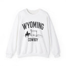 Wyoming Sweatshirt - Wyoming Cowboy Graphic Crewneck-1