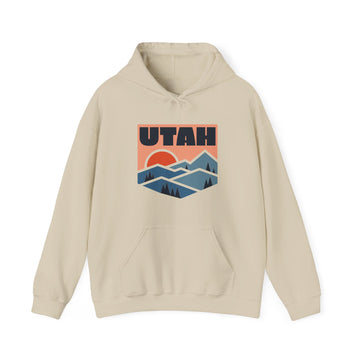 Utah Hoodie - Mountain Unisex Utah Hoodie Graphic Sweatshirt - 0