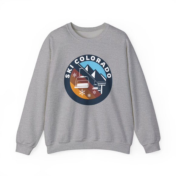 Colorado Sweatshirt - Ski Lift Colorado Crewneck Sweatshirt