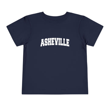 Buy navy Asheville, North Carolina Toddler Graphic Tee - Kids Asheville Vacation T-Shirt