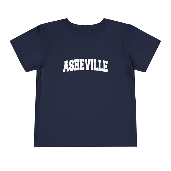 Asheville, North Carolina Toddler Graphic Tee - Kids Asheville Vacation T-Shirt