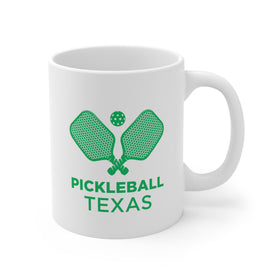 Texas Mug - Pickleball 11oz Ceramic Texas Mug