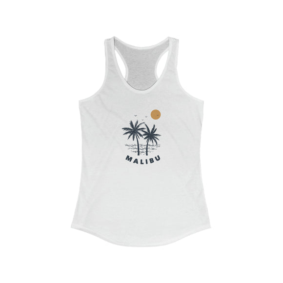 Malibu, California Women's Racerback Tank Top