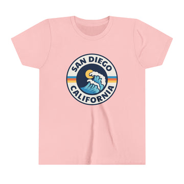 Buy pink San Diego, California Youth T-Shirt - Kids San Diego Shirt