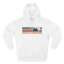 North Carolina Hoodie - Retro Mountain Unisex Sweatshirt-2