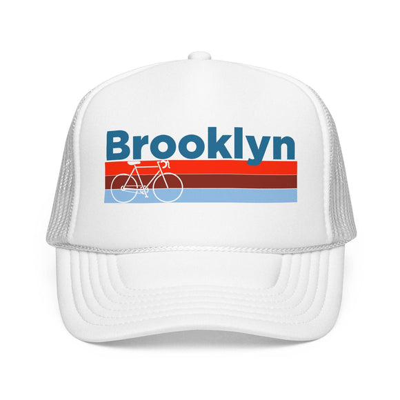 Kids Brooklyn, New York Trucker Hat Foam Bike - Youth Cap