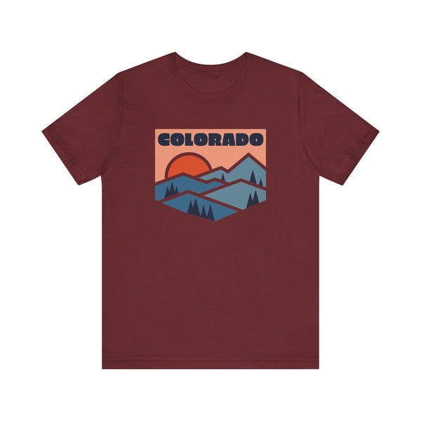 Colorado T Shirt - Retro Graphic Colorado Tee