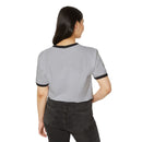 Lake Life Cotton Ringer T-Shirt - Nature Lover Gift, Outdoor Enthusiast Tee, Camping Shirt, Summer Vibes Top, Relaxation Apparel-6