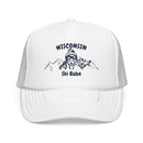 Wisconsin Ski Babe Trucker Hat — Foam Mesh Cap-6