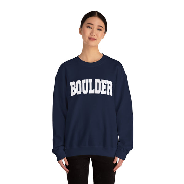 Boulder, Colorado Sweatshirt - Unisex Graphic Crewneck