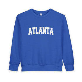 Atlanta Toddler Sweatshirt - Atlanta Toddler Crewneck Sweatshirt