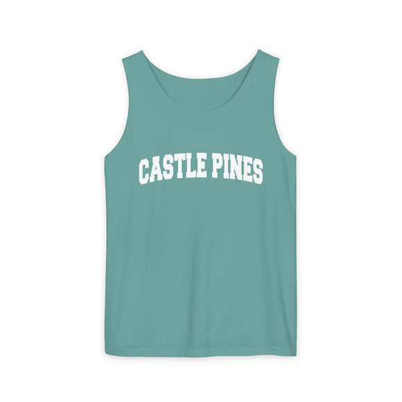 Castle Pine, Colorado Tank Top Unisex | Comfort Colors - 100% Cotton