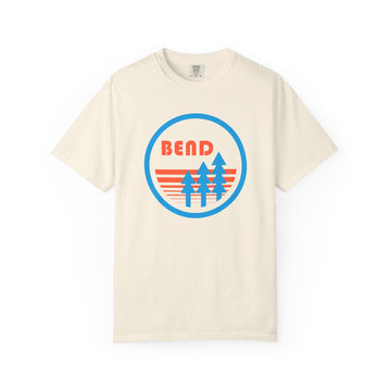 Bend, Oregon T-Shirt, Comfort Colors 100% Cotton Trees Tee - 0