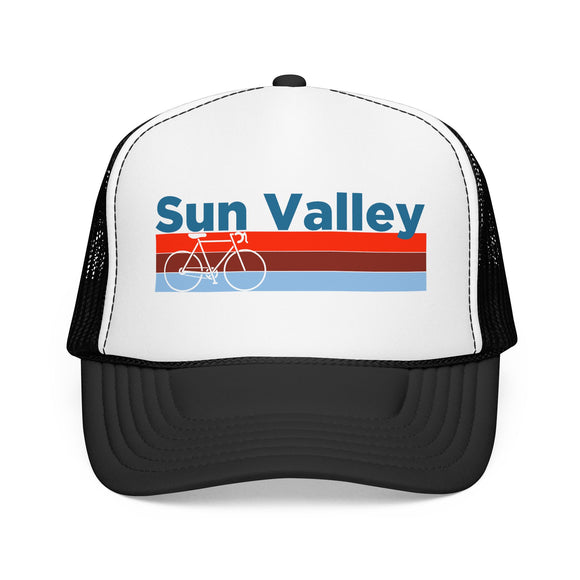 Sun Valley, Idaho Trucker Hat - Foam Sun Valley Bike Cap