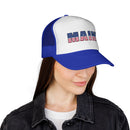 Maine Stars and Stripes Trucker Cap | American Flag State Design-10