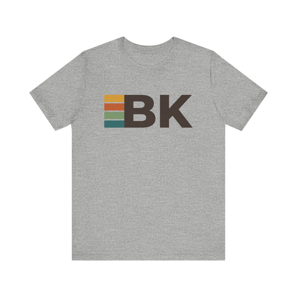 Brooklyn, New York tee - BK t shirt retro stripes