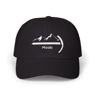 Moab, Utah Dad Hat - Embroidered Moab Classic Dad Cap - 0