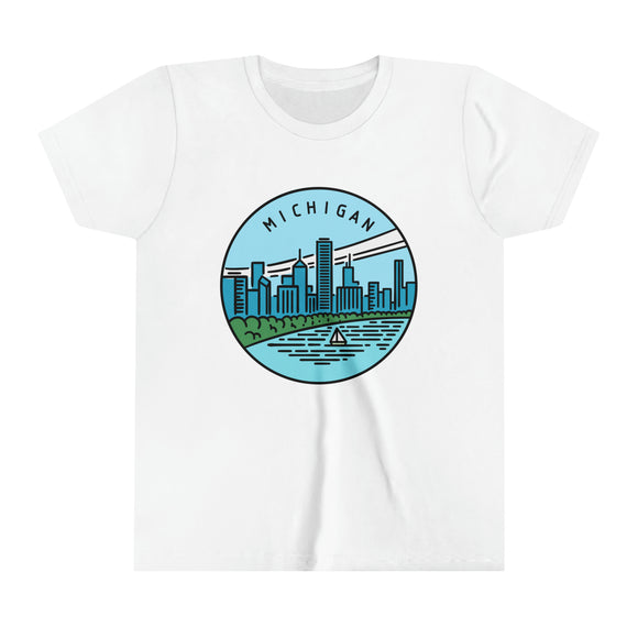 Michigan Youth T-Shirt - Unisex Kids Michigan Shirt