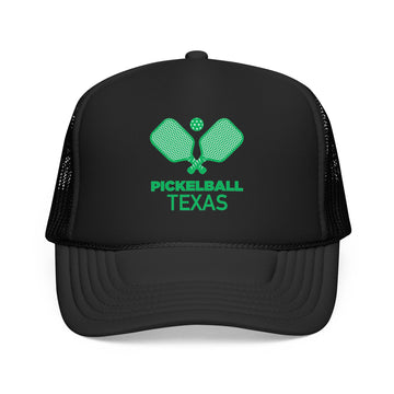 Texas Pickleball Trucker Hat - Foam Texas Cap - 0