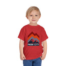 Park City, Utah Toddler T-Shirt - Retro Palm Tree Toddler Park City Shirt-19