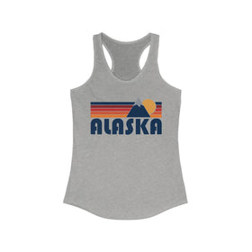 Alaska Women's Racerback Tank Top - Mountain Lover Sleeveless Shirt, Women's Alaska Hiking Tank - 0