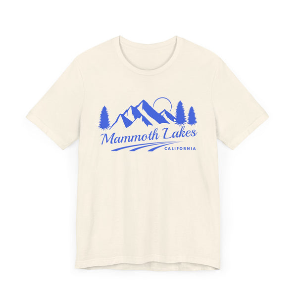 Mammoth Lakes, California T-Shirt - Retro Mountain Unisex Mammoth Lakes Shirt