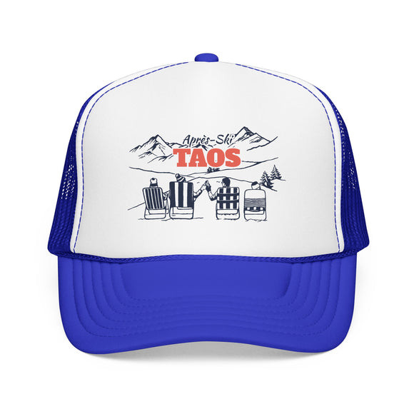Taos, New Mexico Après-ski Trucker Hat — Foam Mesh Cap