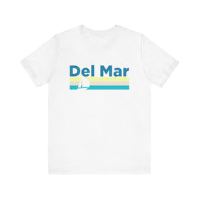 Del Mar T Shirt - Sailboat Graphic Del Mar Tee