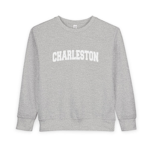 Charleston, South Carolina Toddler Sweatshirt - Charleston Toddler Crewneck Sweatshirt
