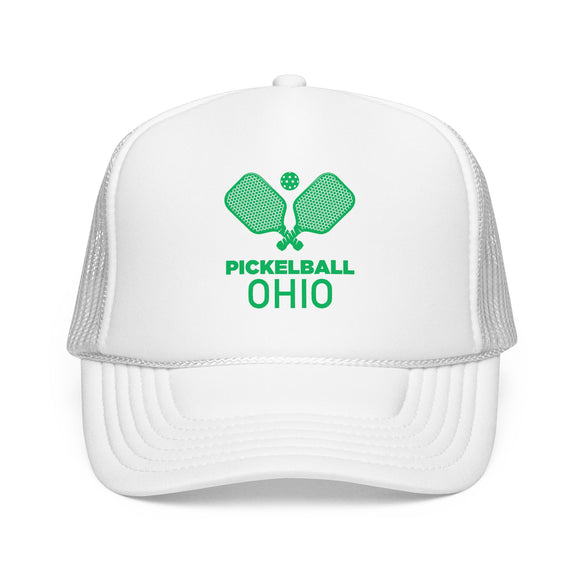 Ohio Pickleball Trucker Hat - Foam Ohio Cap