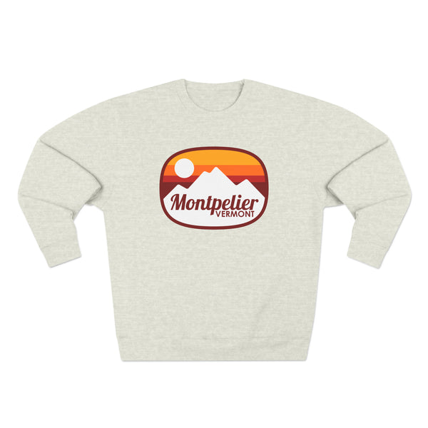 Premium Montpelier, Vermont Sweatshirt - Retro Unisex Sweatshirt