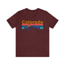 Colorado T-Shirt - Mountain Sunset Unisex Colorado Shirt-6