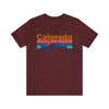 Colorado T-Shirt - Mountain Sunset Unisex Colorado Shirt