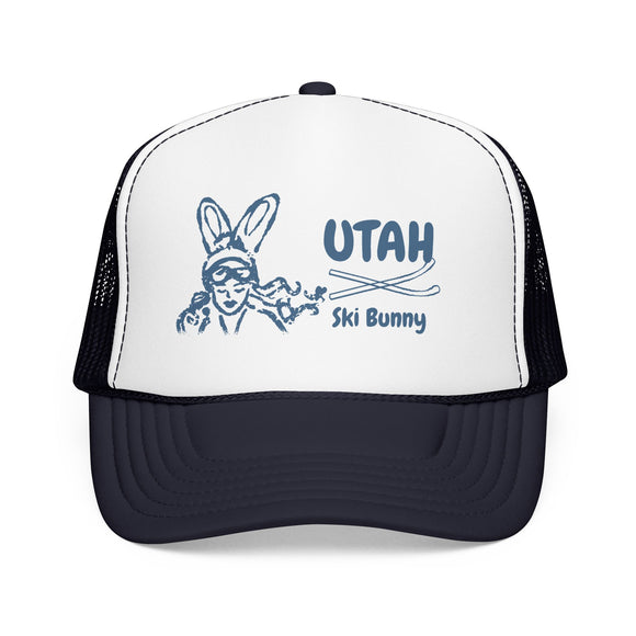 Utah Ski Bunny Trucker Hat